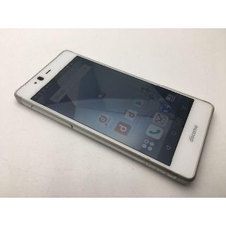 フジツウ(富士通)のSIMフリー arrows SV F-03H ホワイト◆美品◆472(スマートフォン本体)