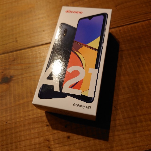 docomo　Galaxy a21 ブラック