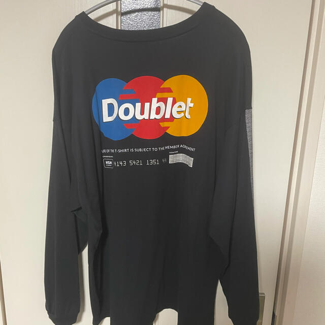 doublet wism rainmaker クレジットカード　長袖　ロンT メンズのトップス(Tシャツ/カットソー(七分/長袖))の商品写真