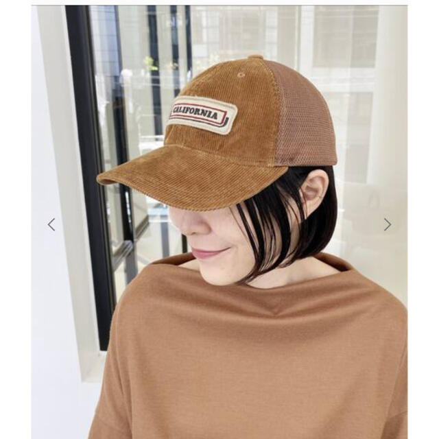 STAMMBAUM Corduroy cap 新品未使用タグ付