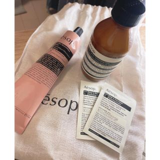 イソップ(Aesop)の★★nishiさん専用おまけ、巾着付き　Aesop ハンドクリーム　クレンジング(ハンドクリーム)