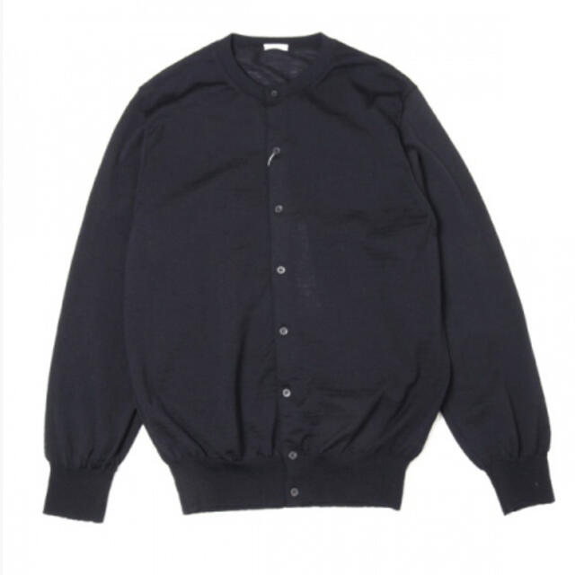 COMOLI(コモリ)のCOMOLI 18AW 18G WOOL CREWNECK CARDIGAN メンズのトップス(カーディガン)の商品写真