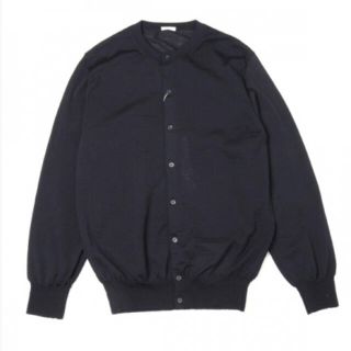 コモリ(COMOLI)のCOMOLI 18AW 18G WOOL CREWNECK CARDIGAN(カーディガン)