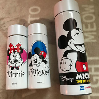 ミッキーマウス(ミッキーマウス)のミッキー&ミニー　タンブラー　水筒　アート引越センター　非売品(水筒)