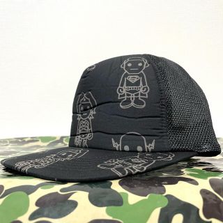 アベイシングエイプ(A BATHING APE)のA Bathing Ape BAPE x DC Comic キャップ NIGO期(キャップ)