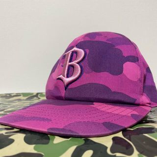 アベイシングエイプ(A BATHING APE)のA Bathing Ape Purple ABC Camo Cap NIGO期(キャップ)