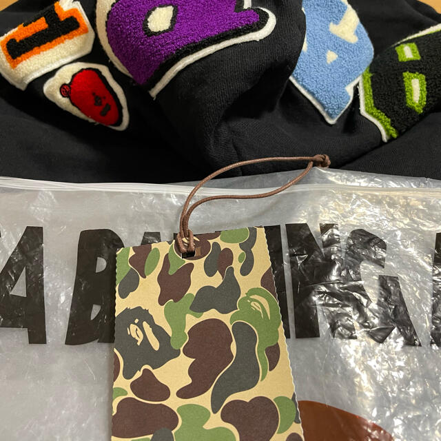 A BATHING APE(アベイシングエイプ)のA Bathing Ape ワッペンチェックフードパーカー NIGO期 メンズのトップス(パーカー)の商品写真