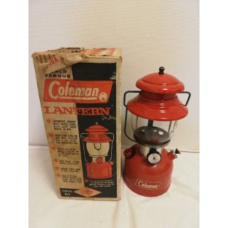 コールマン(Coleman)の1959年5月製 美品コールマン200a　イエローボーダー(ライト/ランタン)