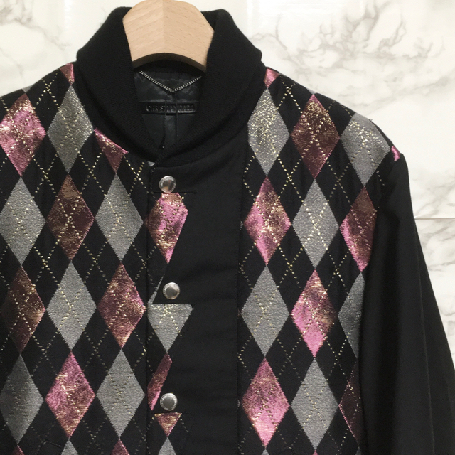 新品】【16SS】CHRISTIAN DADA 西陣織ハイクレーン柄スタジャン 新品】【16SS】CHRISTIAN DADA 西陣織ハイクレーン柄スタジャン