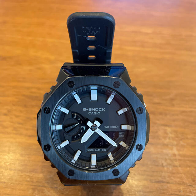 シャイニングゴールデン G-SHOCK GA-2100 カスタム ベゼル\u0026ベルト