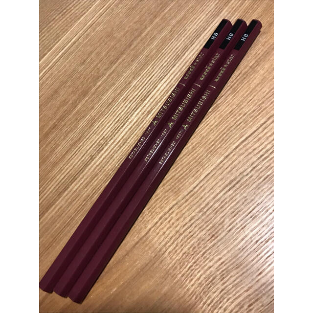三菱鉛筆(ミツビシエンピツ)の三菱鉛筆　uni  stas  HB  3本組 エンタメ/ホビーのアート用品(鉛筆)の商品写真