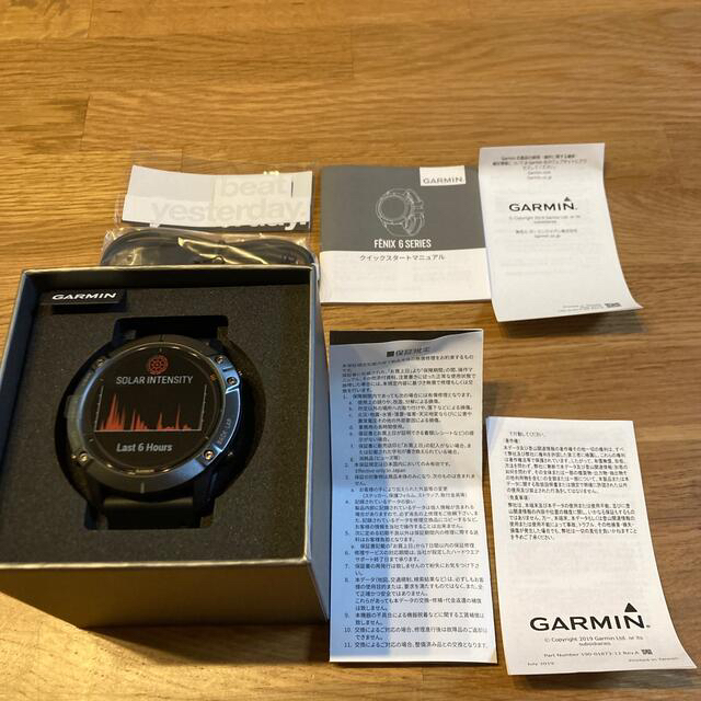 GARMIN(ガーミン)の[新品]Garmin fenix 6x pro dual power スポーツ/アウトドアのトレーニング/エクササイズ(トレーニング用品)の商品写真