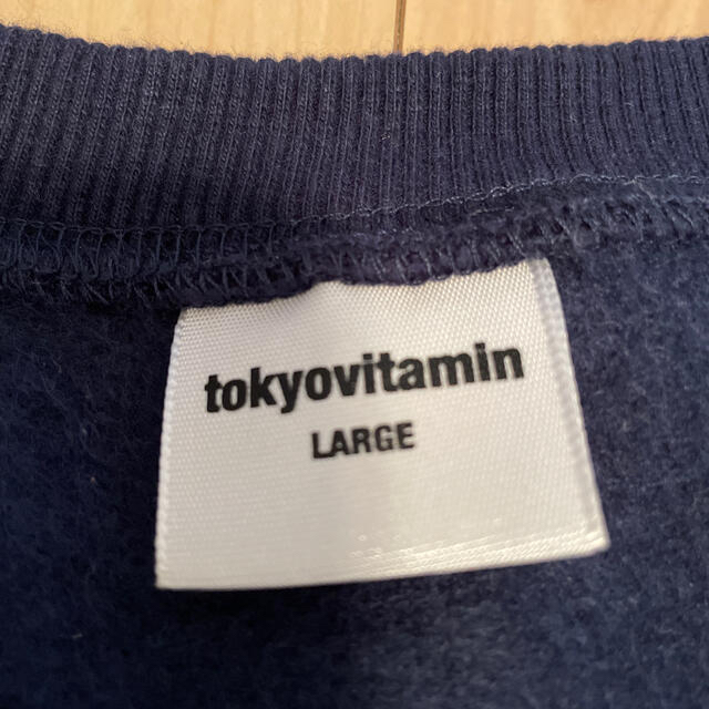GDC(ジーディーシー)のtokyo vitamin スウェット　Lサイズ メンズのトップス(スウェット)の商品写真