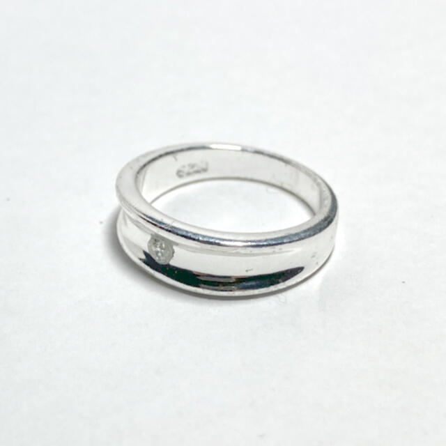 シルバー925キュービックジルコニア付きピンキーリング　#3 レディースのアクセサリー(リング(指輪))の商品写真