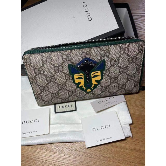 即日発送 ☆GGキャンバス ☆絶盤☆GUCCI - Gucci ラウンドファスナー長