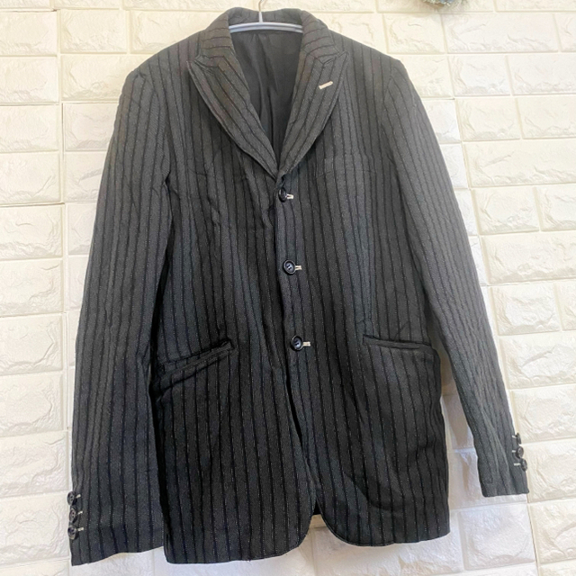 COMME des GARCONS - 希少 コムデギャルソンオム ポリ縮絨加工 COMME des GARCONS - 希少 コムデギャルソンオム ポリ縮絨加工
