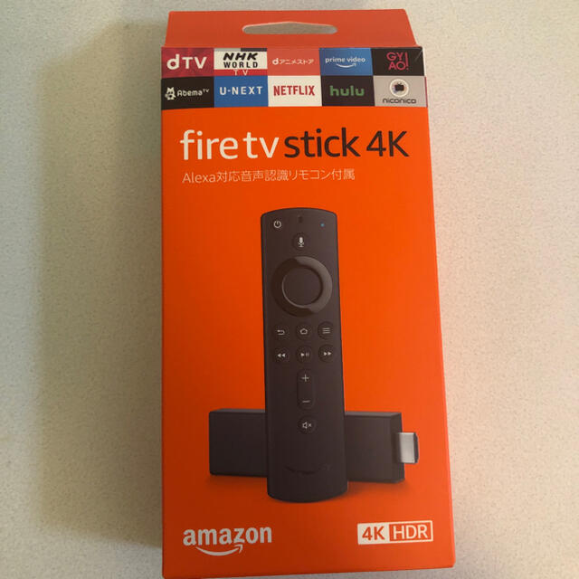 fire tv stick 4k スマホ/家電/カメラのテレビ/映像機器(映像用ケーブル)の商品写真