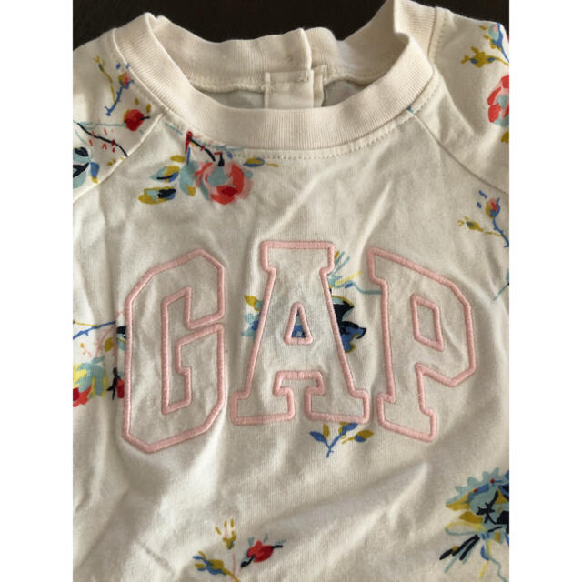 babyGAP(ベビーギャップ)の【インナーのみ　ゆー様専用】babygap☆ロゴワンピース　サイズ80 キッズ/ベビー/マタニティのベビー服(~85cm)(ワンピース)の商品写真