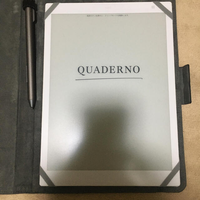 富士通 10.3型フレキシブル電子ペーパー QUADERNO A5サイズ