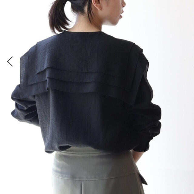 IENA - 【新品タグ付】VERMEIL par iena シアーシルクブラウス