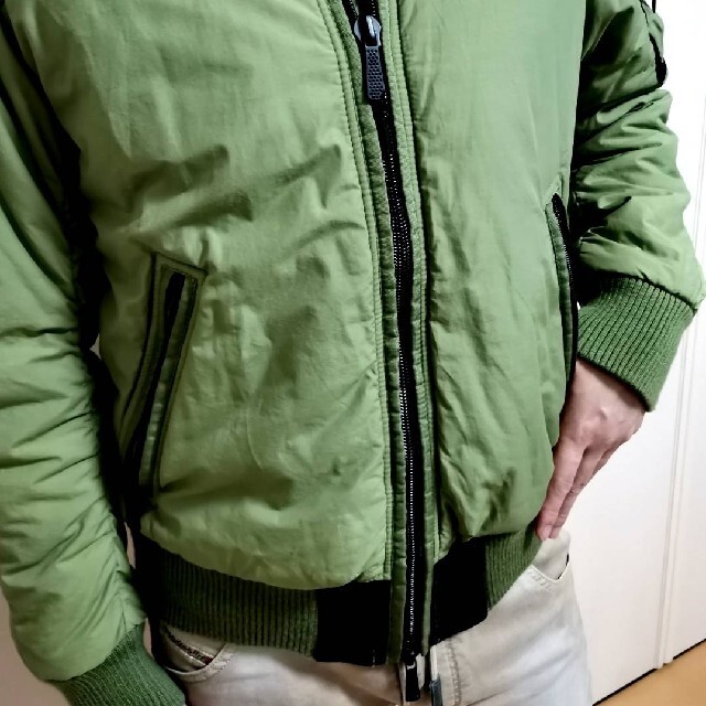 DIESEL(ディーゼル)の美品DIESELジャンパー メンズのジャケット/アウター(フライトジャケット)の商品写真