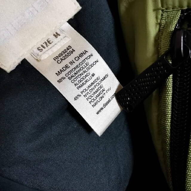 DIESEL(ディーゼル)の美品DIESELジャンパー メンズのジャケット/アウター(フライトジャケット)の商品写真