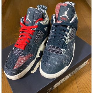 ナイキ(NIKE)のNIKE JORDAN4 SASHIKO ナイキ　ジョーダン4(スニーカー)