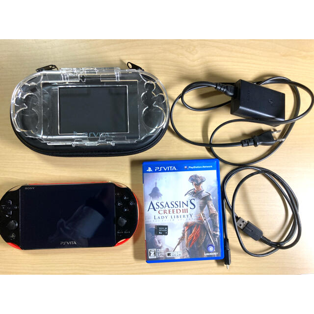 PlayStation Vita - Playstation Vita PCH-2000 メタリックレッド PlayStation Vita - Playstation Vita PCH-2000 メタリックレッド