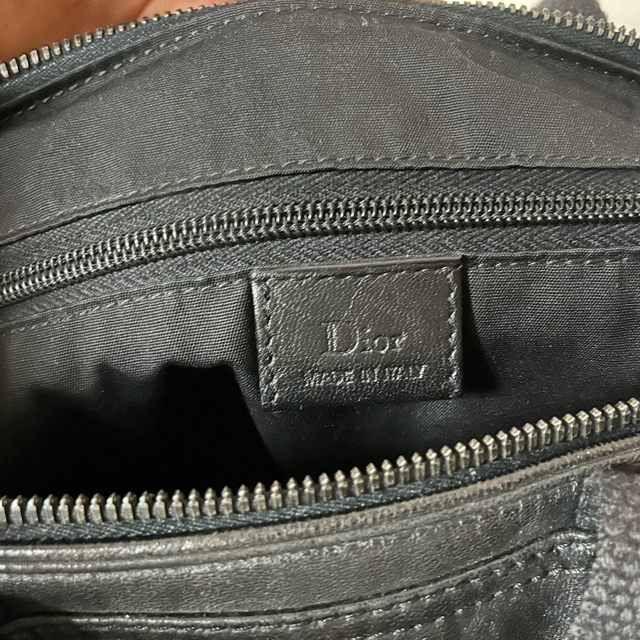 DIOR HOMME - DIOR HOMME De Ville レザーボストンダッフル DIOR HOMME - DIOR HOMME De Ville レザーボストンダッフル