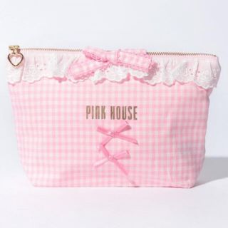 ピンクハウス(PINK HOUSE)のピンクハウス パステルギンガムポーチ(ポーチ)