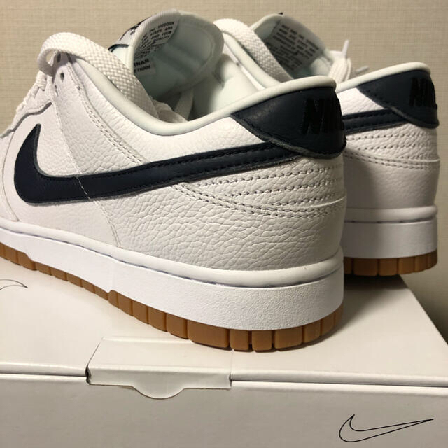 【27cm】Nike dunk low 365 by you 白×ネイビー