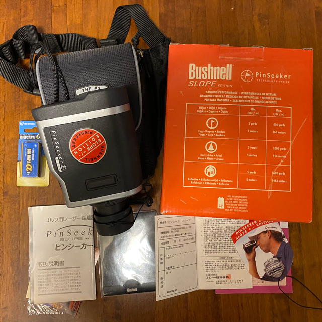 Bushnell PINSEEKER 1500 中古品 スポーツ/アウトドアのゴルフ(その他)の商品写真