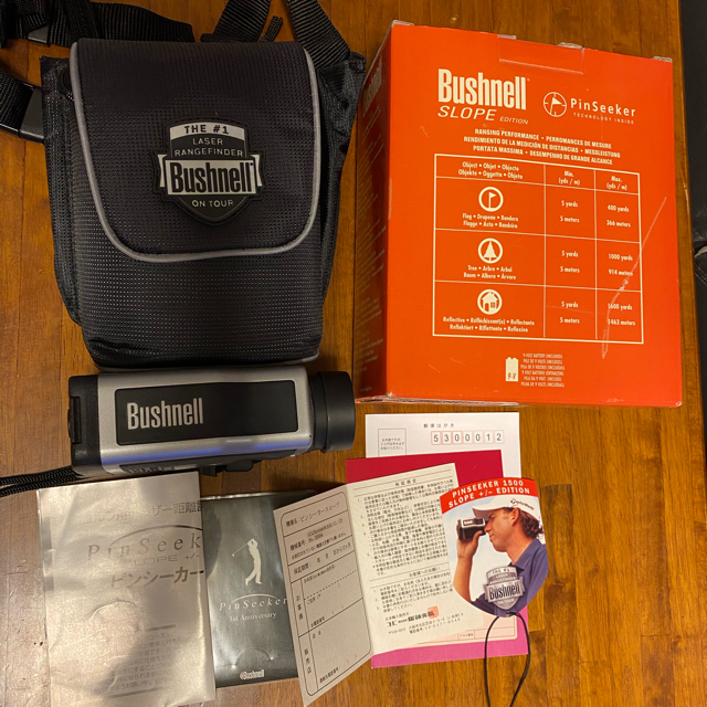 Bushnell PINSEEKER 1500 中古品 スポーツ/アウトドアのゴルフ(その他)の商品写真