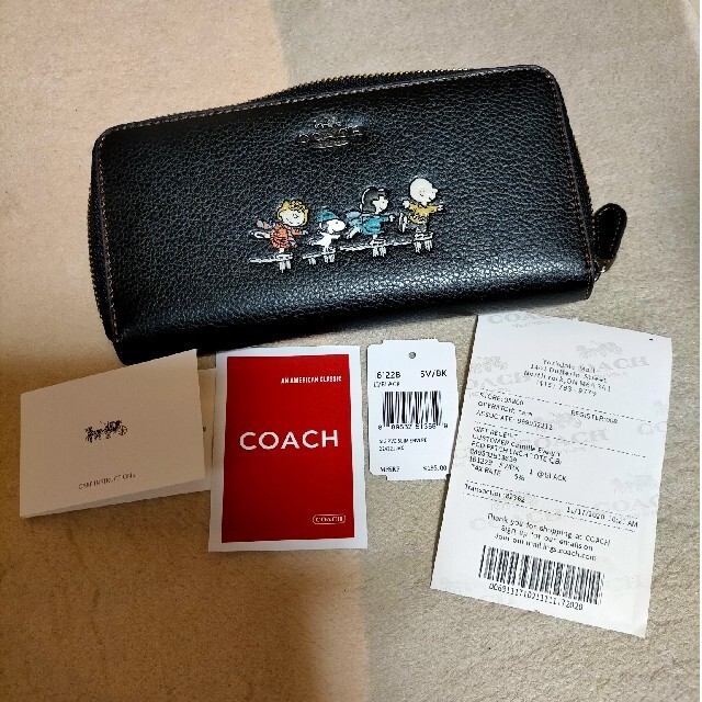 即納NEW COACH - 週末限定 お値下げ COACH スヌーピー 長財布の通販 by きゃろらいん's shop|コーチならラクマ 得価在庫