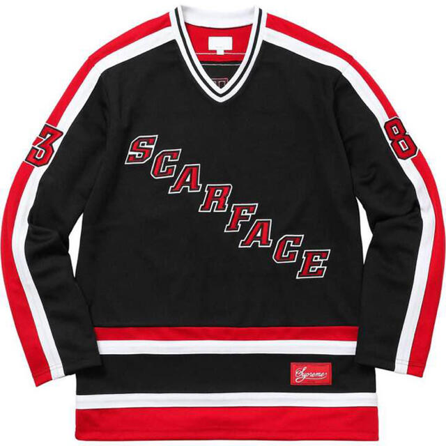 Supreme × Scarface 17AW Hockey Jersey