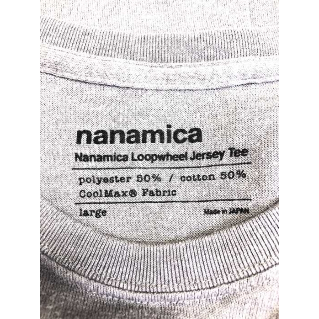 nanamica(ナナミカ)のnanamica（ナナミカ） クールネックTシャツ メンズ トップス メンズのトップス(Tシャツ/カットソー(半袖/袖なし))の商品写真