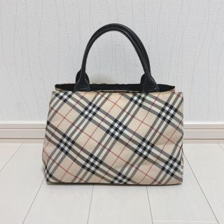 バーバリーブルーレーベル(BURBERRY BLUE LABEL)の【うさぎ様専用】BURBERRY バーバリー ノバチェック ハンドバッグ(ハンドバッグ)