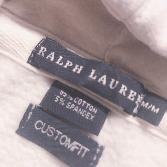 Ralph Lauren(ラルフローレン)のラルフローレン パーカー ホワイト ラルフ S レディースのトップス(パーカー)の商品写真