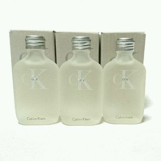 カルバンクライン(Calvin Klein)のカルバンクライン CKone3本セット(香水(男性用))