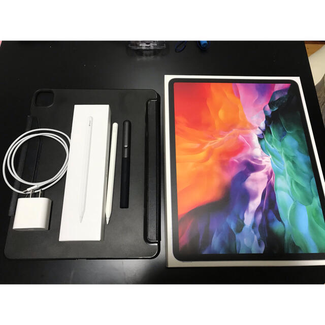 人気ブランドの新作 iPad 美品 ipad pro 12.9 第4世代 256GB Applepencil2 タブレット 