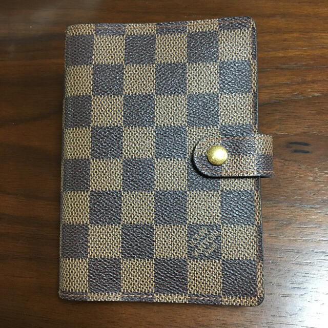 LOUIS VUITTON(ルイヴィトン)の【美品】ルイヴィトン ダミエ 手帳カバー アジェンダ PM OL レディースのファッション小物(その他)の商品写真