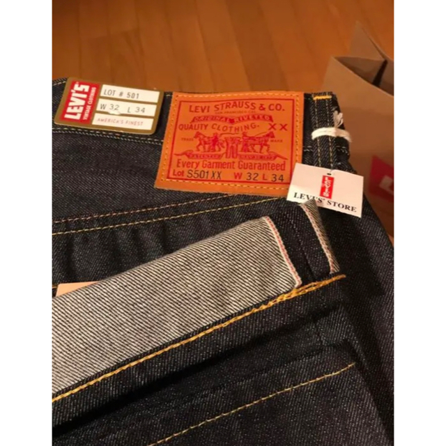 Levi's - 新品 501XX 'PERFECT IMPERFECTION' W32 L34の通販 by Levi's - 新品 501XX 'PERFECT IMPERFECTION' W32 L34の通販 by