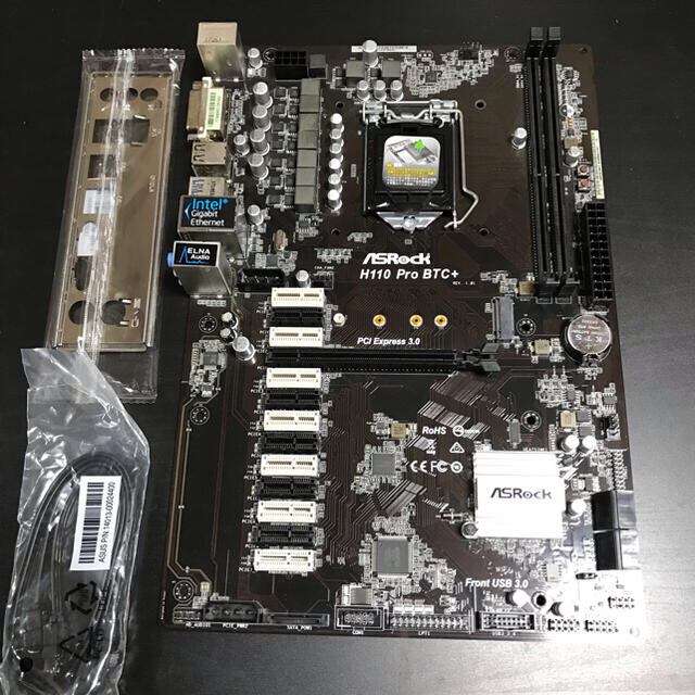 ASRock H110 Pro BTC+ マイニング未使用品