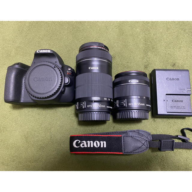 特別訳あり特価】 Canon - Wズームキット 最終値下げ X9 KISS EOS
