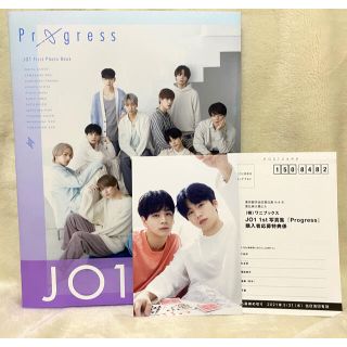 ワニブックス(ワニブックス)のJO1 1st写真集 Progress 木全 豆原 ポストカード(アイドルグッズ)