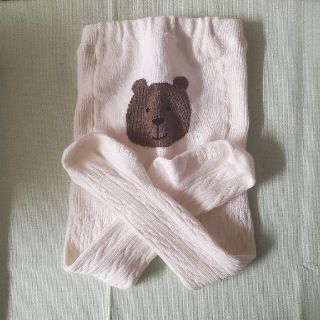 ベビーギャップ(babyGAP)の!!お値下げ!!【新品未使用】GAP BABY くまさんタイツ 12-24M(靴下/タイツ)