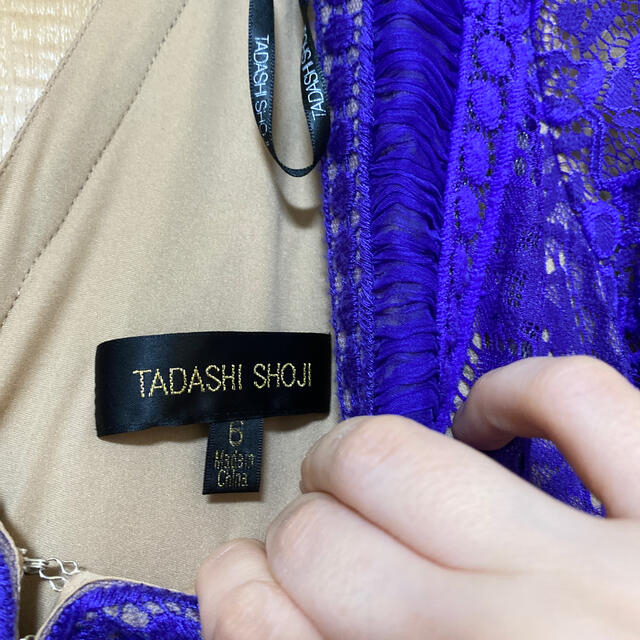 TADASHI SHOJI(タダシショウジ)の専用　タダシジョージ　青紫・水色ドレス　2着 レディースのフォーマル/ドレス(ロングドレス)の商品写真