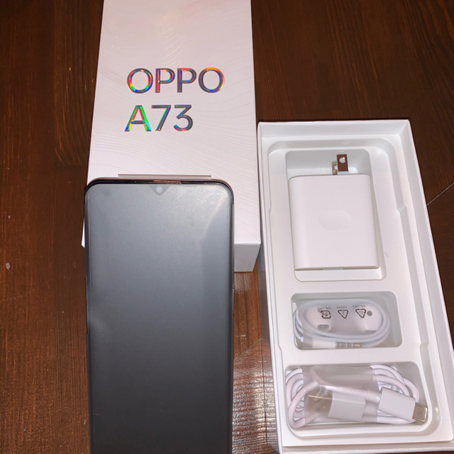 OPPO CPH2099 オッポ A73 64GB ネービーブルー