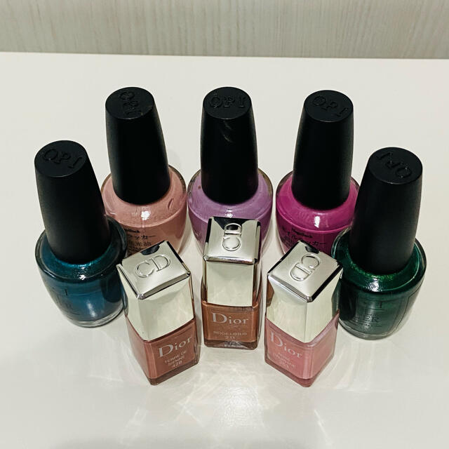 Dior(ディオール)の🌟kmam様専用🌟Dior・OPI  マニキュア　8個セット コスメ/美容のネイル(マニキュア)の商品写真