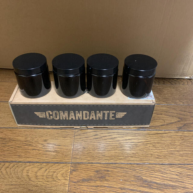 コマンダンテ COMANDANTE BEAN JAR ブラウン　4個